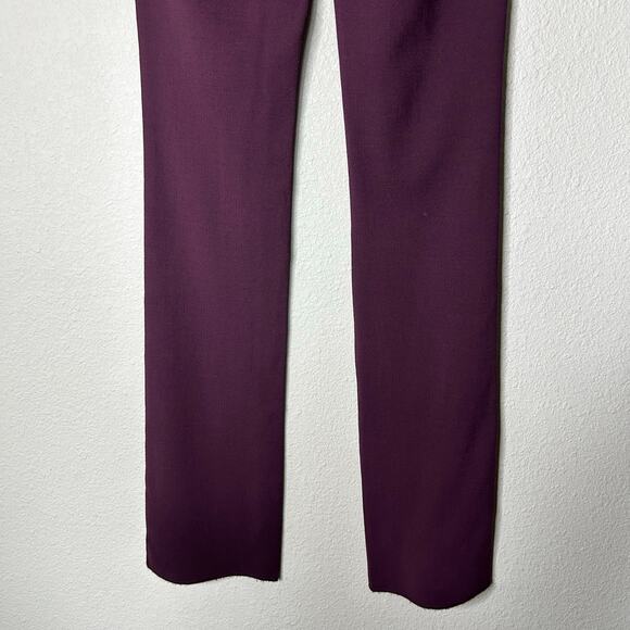 Dolce & Gabbana NWT Pants Size 40 US 4 Wool Viscose Blend Plum Purple Designer - Picture 5 of 9